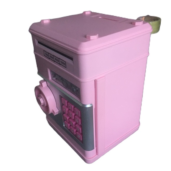 Pink Electronic Kids Gift Piggy Bank - Picture 2 of 12